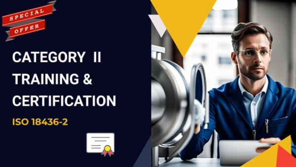 ISO 18436-2 Category II Vibration analyst Bundle cover