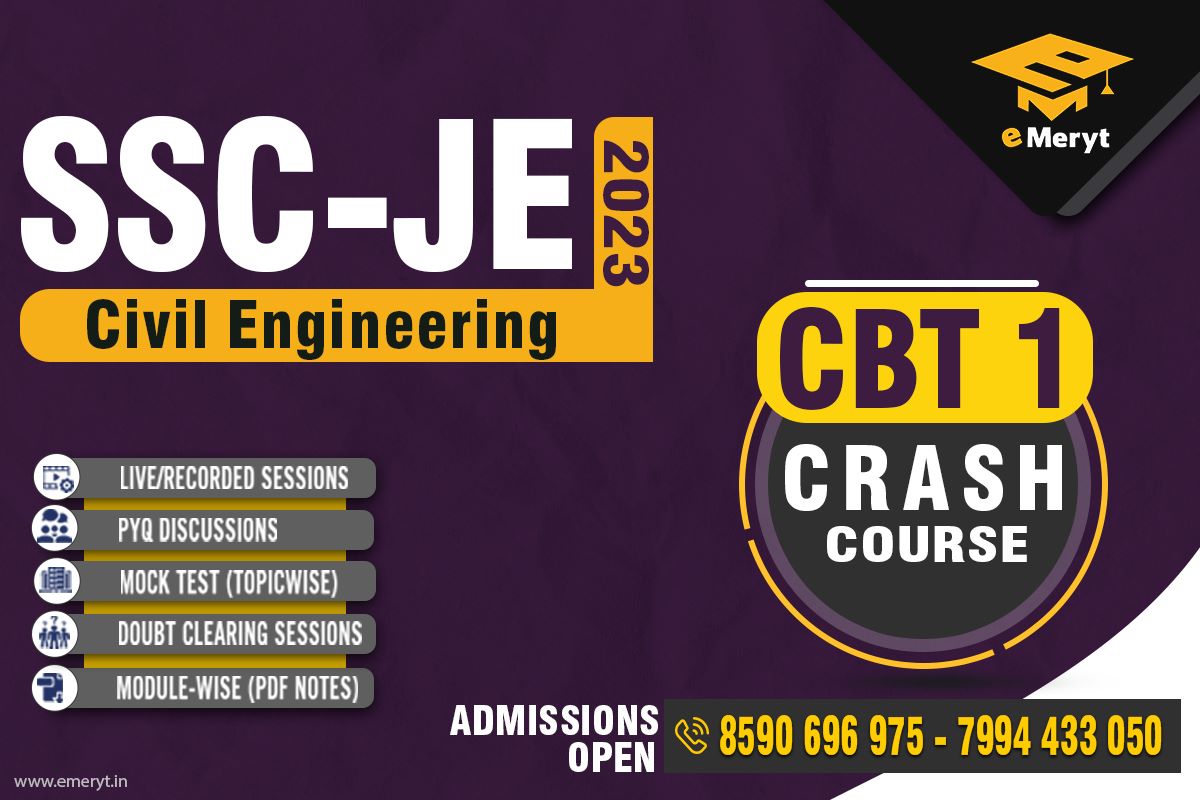 SSC JE 2023 Civil Engineering cover