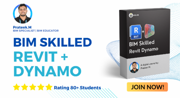 BIM - Revit + Dynamo Course cover