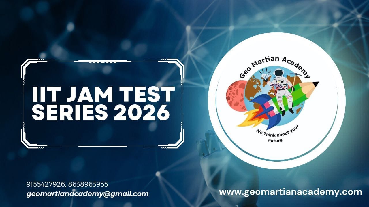 IIT JAM GEOLOGY Test Series cover