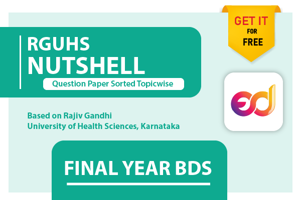 RGUHS Final Year Nutshell cover
