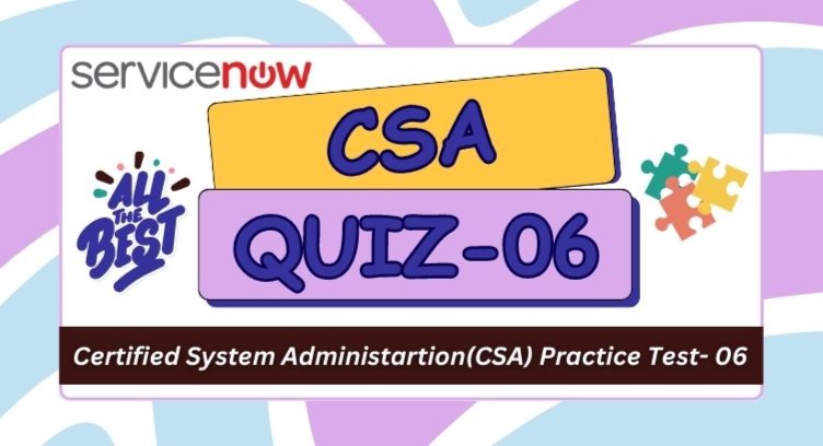 Certified System Administration(CSA) Practice Test - 06 cover