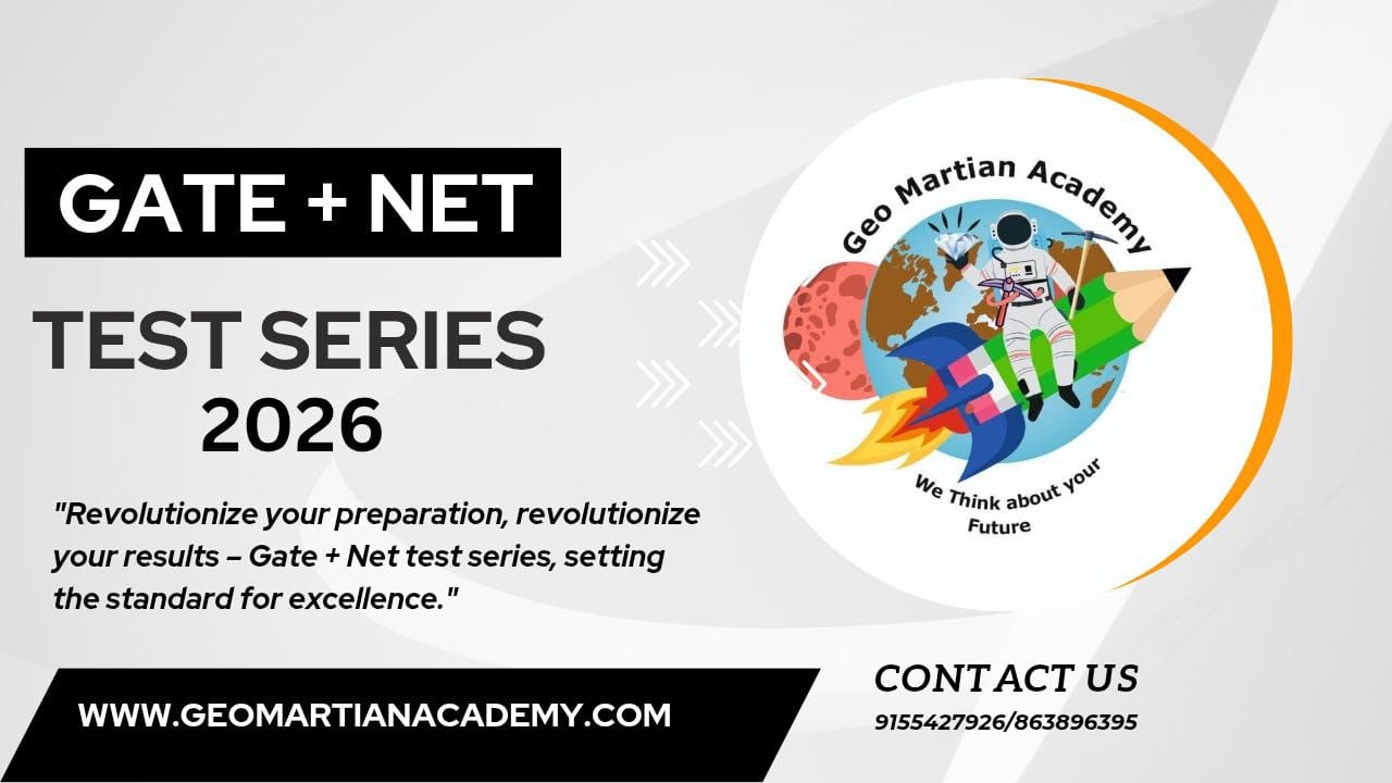 Gate (Geology) + CSIR-NET ( Earth Science) Test Series cover