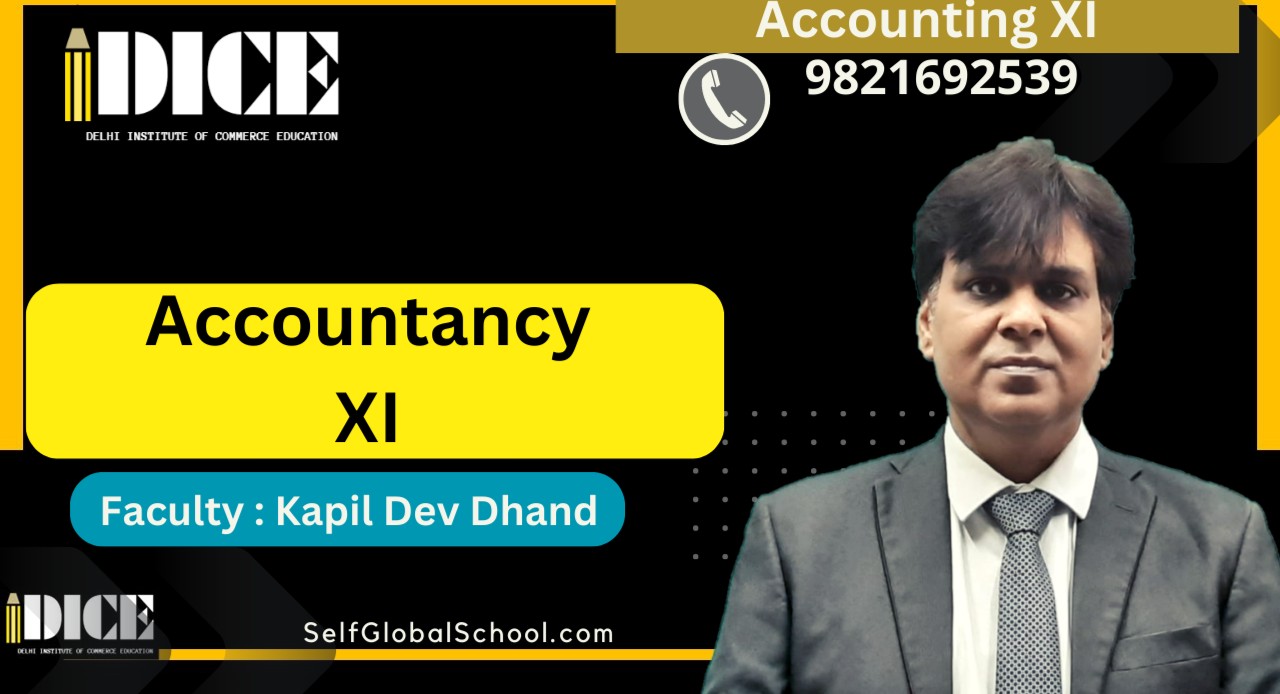 Accountancy Class XI cover