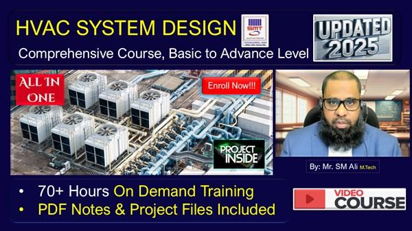 HVAC Designing, Drafting, Estimation & Installation Comprehensive Course with AutoCAD cover