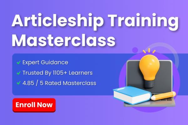 Articleship Training Masterclass cover