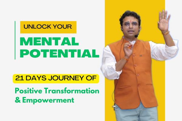 "Positivity Unleashed: 21 Days of Hindi Affirmations and Alpha Music Magic" Based on 3-6-9 Formula cover