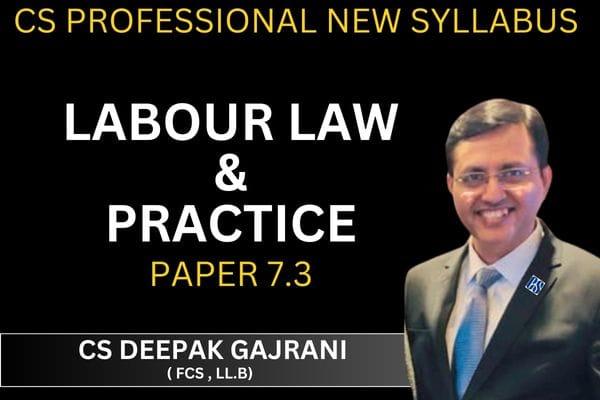 LABOUR LAWS & PRACTICE New Syllabus 2023 - Android cover