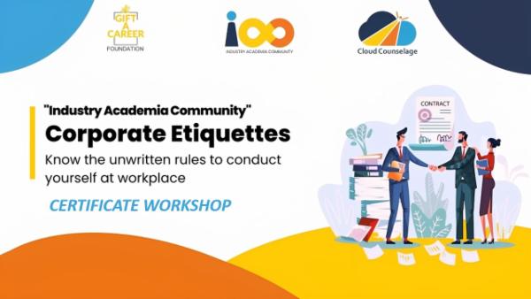 Corporate Etiquettes - Certificate Workshop cover