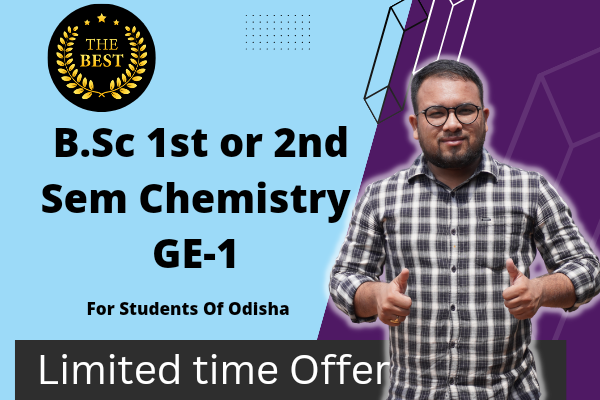 B.Sc Chemistry GE-1 cover