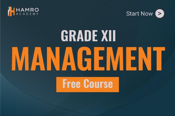 Grade 12 Management Free Course cover