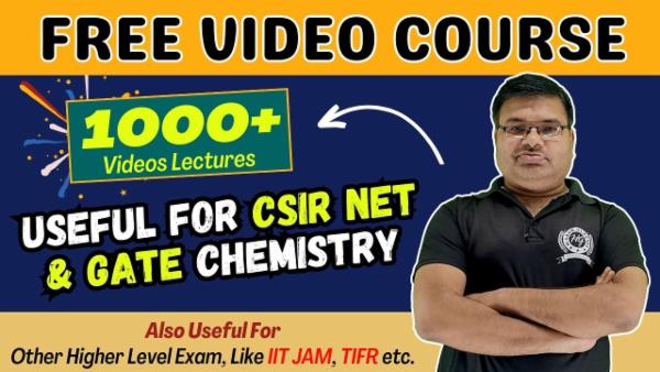 CSIR NET & GATE Chemistry Free Online Course cover