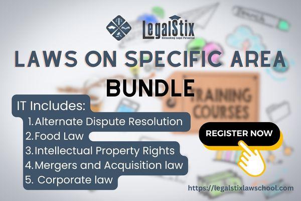Laws on Specific Areas – Niche Legal Expertise at a Discounted Price! cover