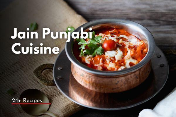 Jain Punjabi cuisine cover
