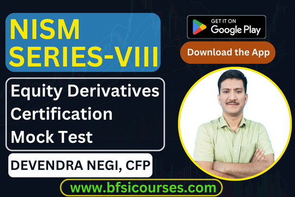 NISM Series-VIII Equity Derivatives Certification Mock Test cover