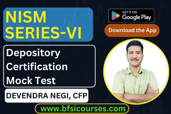 NISM Series-VI Depository Operations Mock Test cover