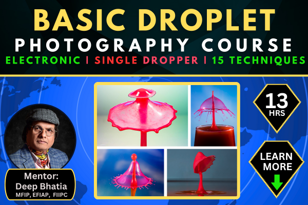 BASIC WATER DROPLET PHOTOGRAPHY cover