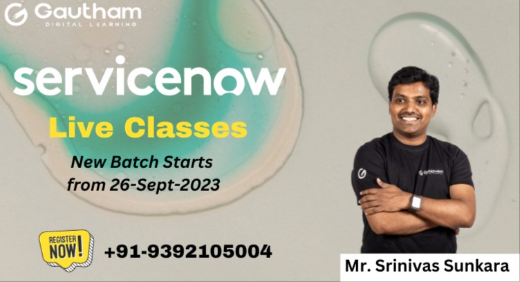 ServiceNow Live Classes : 26-Sept-2023 cover