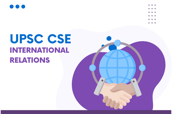 International Relations for UPSC CSE Malayalam cover