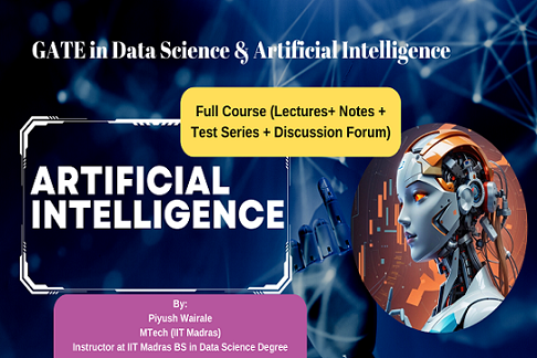 Artificial Intelligence Demo Course (GATE DA 2025) cover