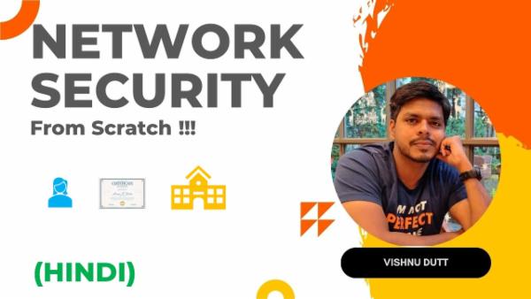 Network Security from Scratch (Hindi) cover
