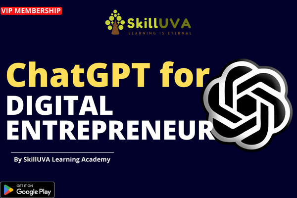 ChatGPT for Digital Entrepreneur cover
