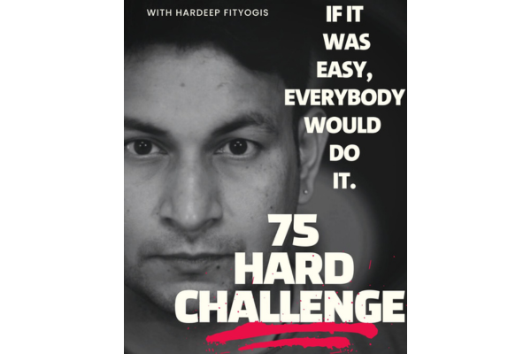75 HARD YOGA CHALLENGE cover