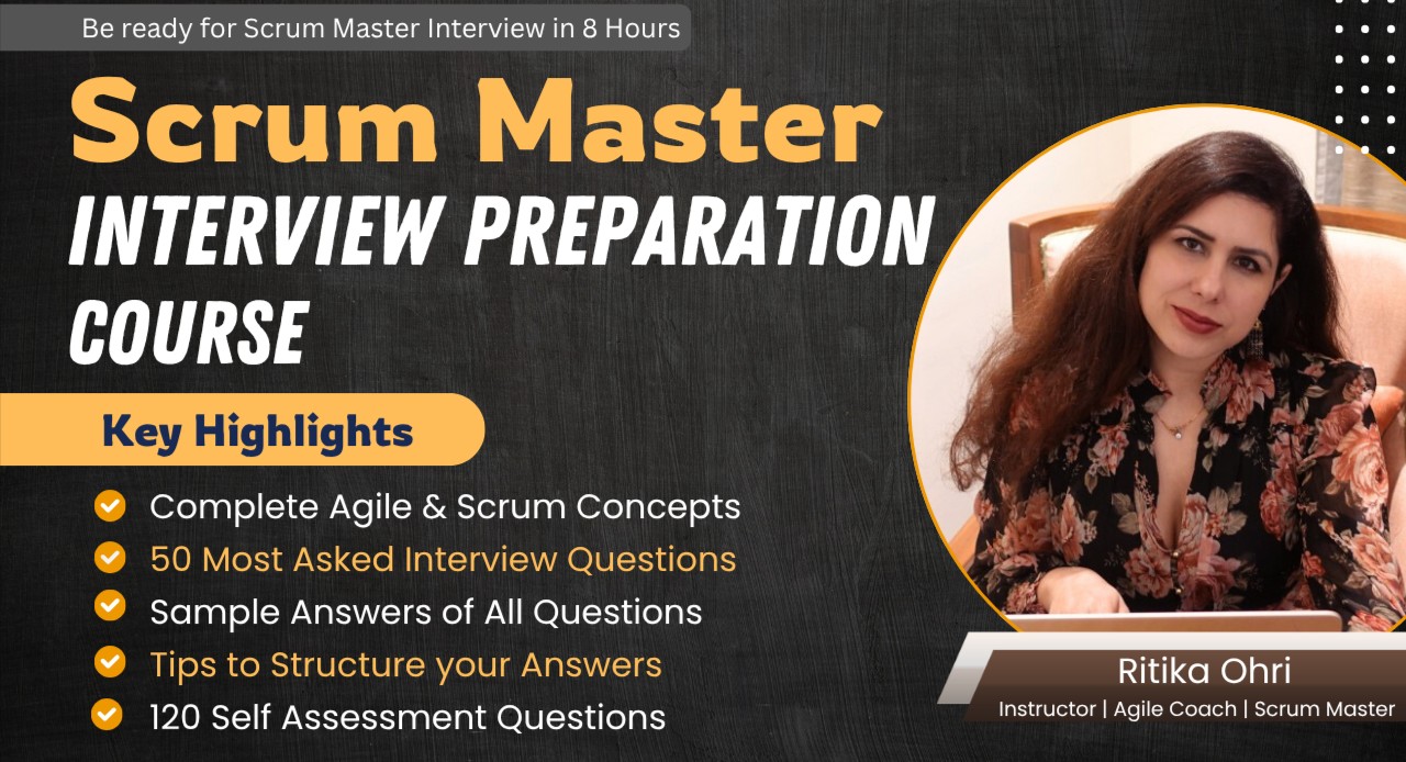 Scrum Master Interview Preparation Course cover