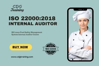ISO 22000:2018 Internal Auditor cover