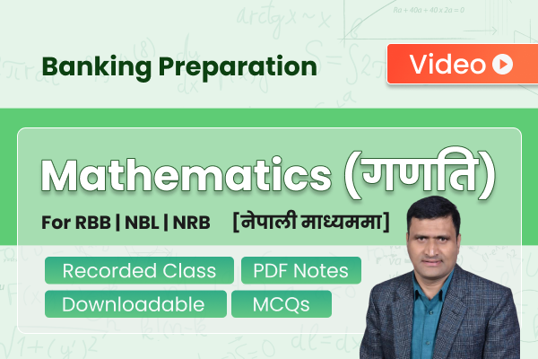 Mathematics | Banking Preparation | Video Course cover