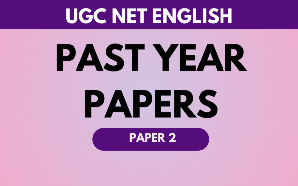 Previous Year Question Papers of UGC NET/JRF English Literature Paper 2 and Paper 3 cover