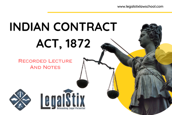 Indian Contract Act, 1872 (Recorded Sessions) cover