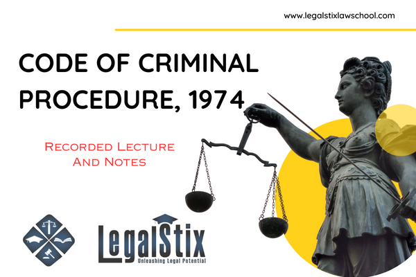 Code of Criminal Procedure (Recorded Lectures) cover