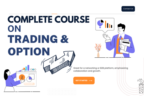 A COMPLETE COURSE OF OPTION TRADING  cover