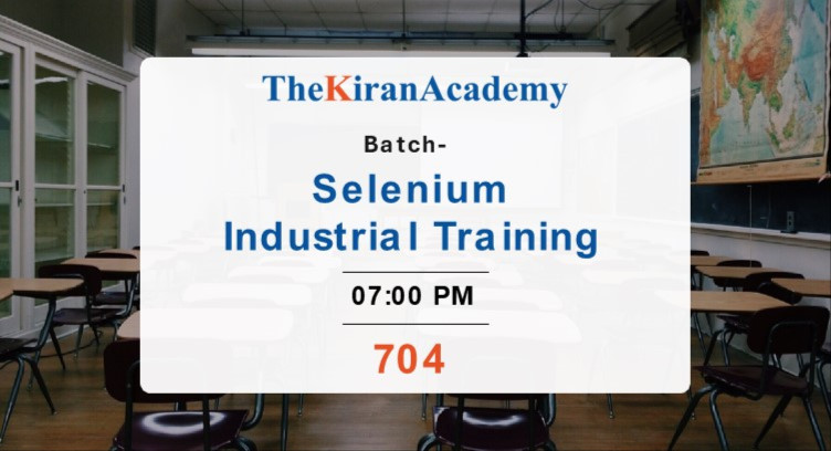 704 Selenium OJT - 08:15 AM cover