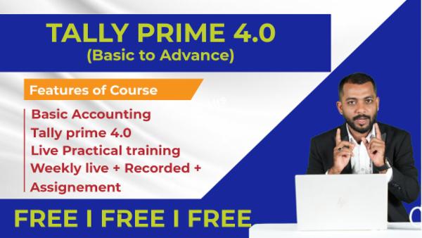 Tally Prime Basic to Advance (CSR) cover