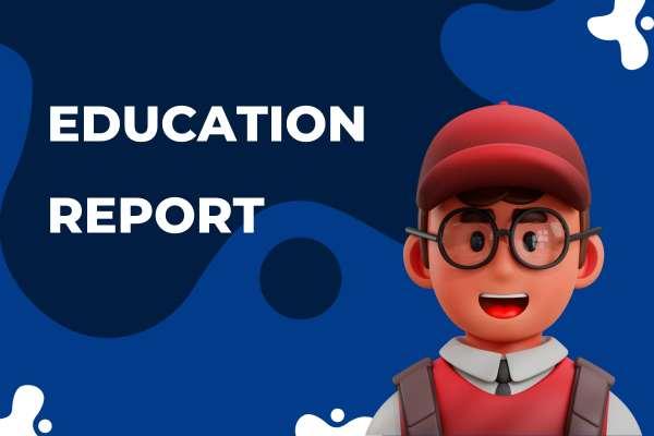 वार्षिक एजुकेशन रिपोर्ट cover