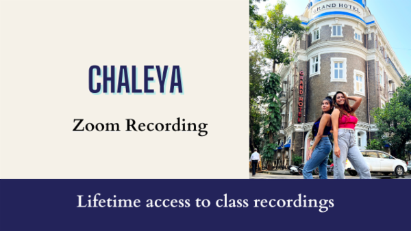 Chaleya - Bollyhop Workshop cover