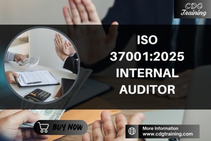 ISO 37001:2025 Internal Auditor cover