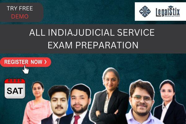 Demo Classes for Judicial Service Exam Preparation cover