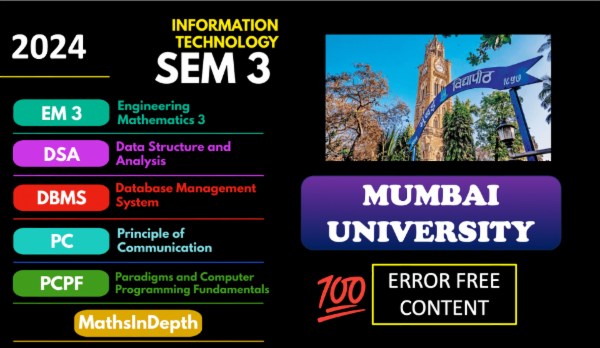 CRASH COURSE-SEM 3 ( IT 2024 ) cover