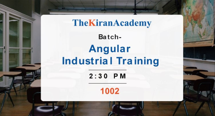 1002 - Angular Industrial Training cover