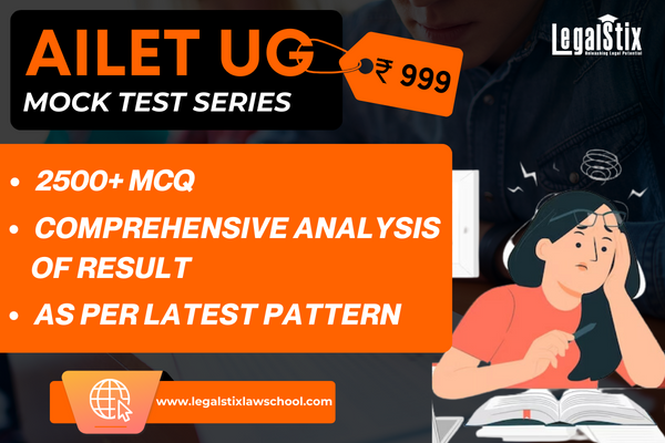 AILET UG Mock Test Series (As per latest pattern) cover