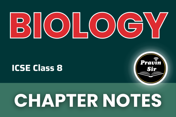 Class 8 BIOLOGY ICSE cover