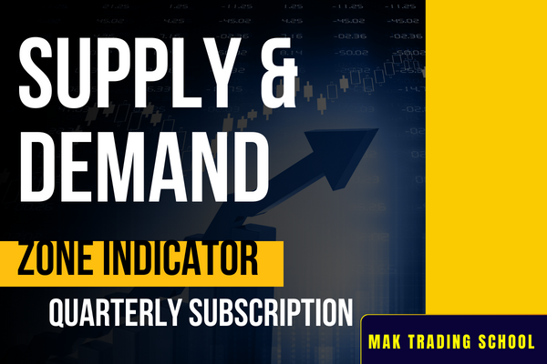 Supply and Demand Zone Indicator - Quarterly Subscription cover