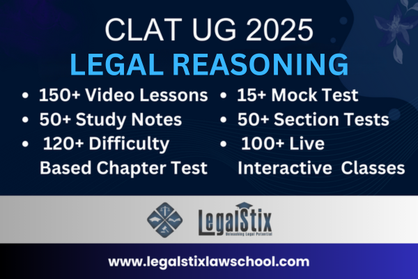 CLAT UG 2025 (Legal Reasoning Course) cover