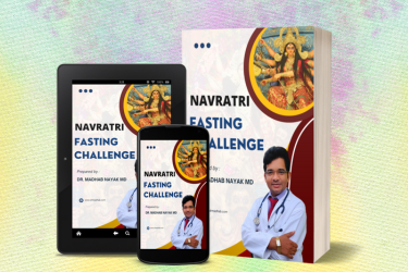 Navratri Fasting Challenge By:- Dr. Madhab Nayak MD cover