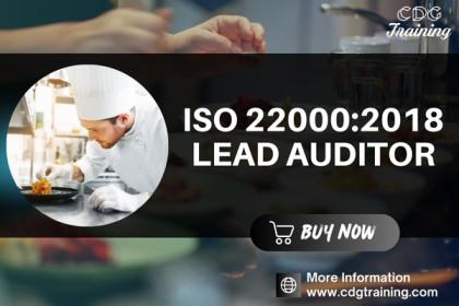 ISO 22000:2018 Lead Auditor cover