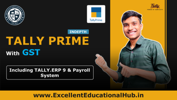 Tally Prime with GST & Payroll cover