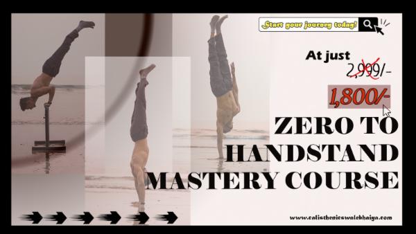 Learn how to do handstand from scratch cover